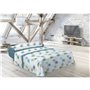 Jeu de draps Pierre Cardin ESTILO Bleu Gran lit 2 persones