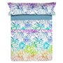 Jeu de draps Lois HIPPY Bleu Lit king size