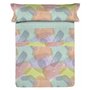 Jeu de draps Lois ANIBAL Bleu Gran lit 2 persones