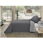 Couvre-lit Pierre Cardin LORENA Anthracite Lit king size (3 Pièces)