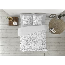 Parure de couette Pierre Cardin FANY Gris Lit 1 persone 3 Pièces