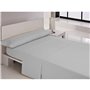 Jeu de draps Carla Rubini DENVER Gris Lit ½ persones