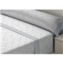 Jeu de draps D'Or TILA Gris Lit king size Franela
