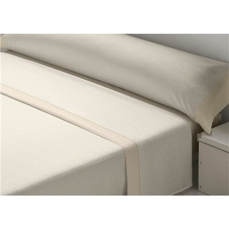 Jeu de draps D'Or CEBRA Beige Lit de 120 Franela