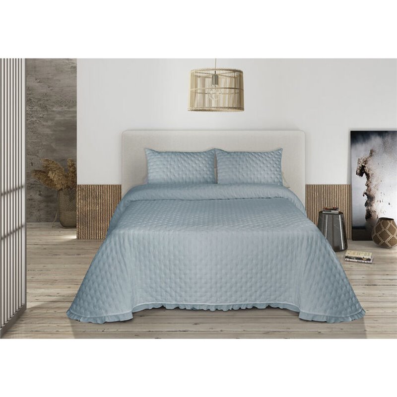 Image secondaire de Couvre-Lit Pierre Cardin AROA Bleu Lit king size (3 Pièces)