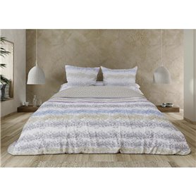 Parure de couette Pierre Cardin Cesar Multicouleur Blue marine Gran lit 2 persones 3 Pièces