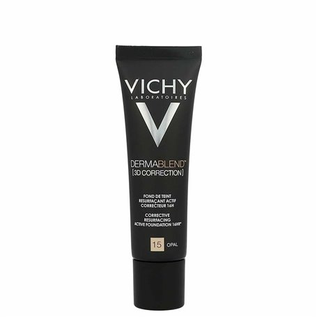 Fond de teint Vichy Dermablend 3D Nº 15 Opal 30 ml Spf 15 Lissant