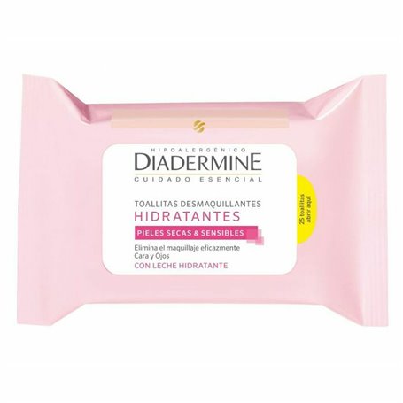 Lingettes démaquillantes Diadermine Hydratant 25 Unités