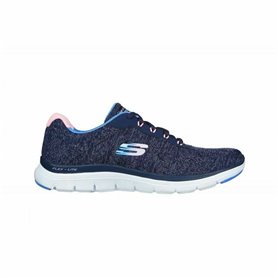 Chaussures de sport pour femme Skechers Flex Appeal 4.0 Blue marine