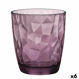 Verre Bormioli Rocco Diamond Violet verre (390 ml) (6 Unités)