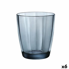 Verre Bormioli Rocco Pulsar Bleu verre 390 ml (6 Unités)