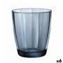 Verre Bormioli Rocco Pulsar Bleu verre (6 Unités) (305 ml)