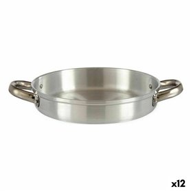 Poêle Ø 22 cm Argenté Aluminium (12 Unités)