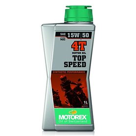 Huile de moteur pour Moto Motorex Top Speed 1 L 15W50