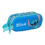 Trousse Fourre-Tout Double Lilo & Stitch Bleu 21 x 8 x 6 cm 3D