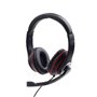 Casques avec Microphone GEMBIRD MHS-03-BKRD Noir