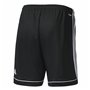 Short de Sport pour Enfants Adidas Squad 17 Noir