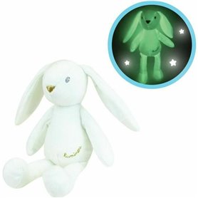 Jouet Peluche Jemini Luminou White Rabbit 20 cm