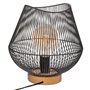 Lampe de bureau Atmosphera Jena Noir Métal 40 W (Ø 28 x 26 cm)