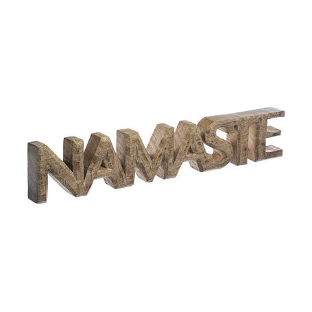 Figurine Décorative Atmosphera Namaste Bois de manguier (54 x 3