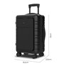 Valise cabine Numada 1200608 Noir 38 L 55 x 35,5 x 23,5 cm