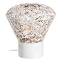 Lampe de bureau Blanc Doré Fer 40 W 240 V 27 x 27 x 28 cm