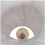 Lampadaire Blanc Doré Métal Plumes 60 W 220-240 V 50 x 50 x 154 cm