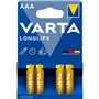 Varta 04103 Batterie à usage unique AAA Alcaline