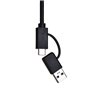 Adaptateur USB-C vers Ethernet Unitek U1313C Gris 30 cm