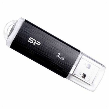 Silicon Power Ultima U02 lecteur USB flash 8 Go USB Type-A 2.0 Noir