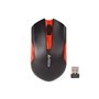 Souris sans-fil A4 Tech G3-200N Noir/Rouge