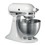 KitchenAid 5K45SSEWH Robot mixer 275 W Métallique, Blanc