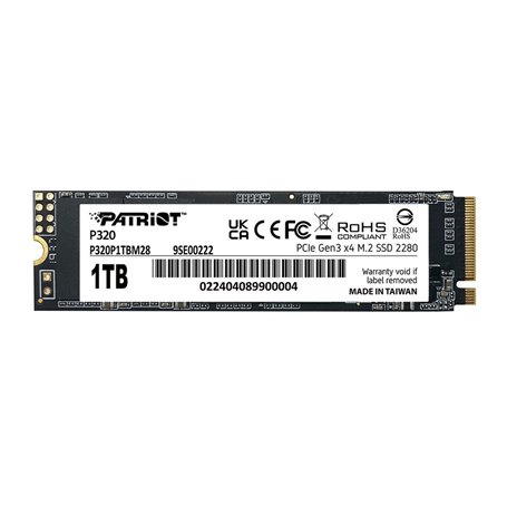 Disque dur Patriot Memory P320P1TBM28 1 TB SSD