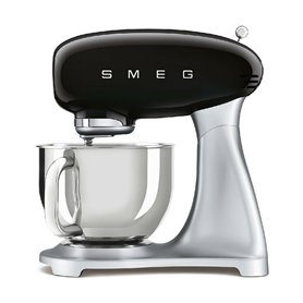 Mixeur/mélangeur de pâte Smeg SMF02BLEU Noir Argenté 800 W 4