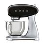 Mixeur/mélangeur de pâte Smeg SMF02BLEU Noir Argenté 800 W 4