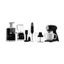 Mixeur/mélangeur de pâte Smeg SMF02BLEU Noir Argenté 800 W 4,8 L