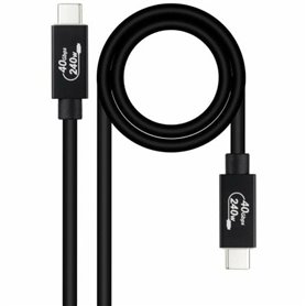 Câble USB NANOCABLE 10.01.5002 Noir 1