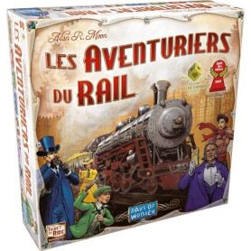 Les Aventuriers du Rail - Unbox Now - Jeu de société - a partir de 8 ans - 2 a 5 joueurs - Compatible avec Alexa - Days  Les Aventuriers du Rail - Unbox Now - Jeu de société - a partir de 8 ans - 2 a 5 joueurs - Compatible avec Alexa - Days of Wonde
