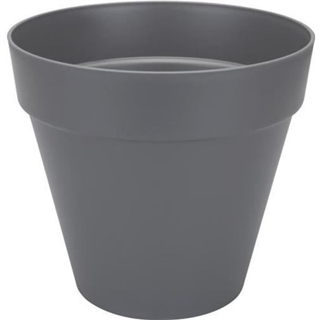 ELHO Pot de fleurs rond Loft Urban - Ø 30 cm - Gris anthracite