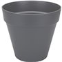 ELHO Pot de fleurs rond Loft Urban - Ø 30 cm - Gris anthracite