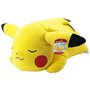 Peluche Pikachu Dort 40 cm - Pokémon - BANDAI - Doudou ou Oreiller - Pour Enfant a partir de 2 ans