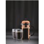 Cafetiere a piston - BODUM - CHAMBORD SET - 8 tasses 1.0 l + 2 verres PAVINA double paroi 25 cl