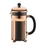 Cafetiere a piston - BODUM - CHAMBORD SET - 8 tasses 1.0 l + 2 verres PAVINA double paroi 25 cl