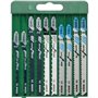 Lames de scie sauteuse - BOSCH - Lot de 10 pieces - HSS bimetal - Mixed Wood and Metal