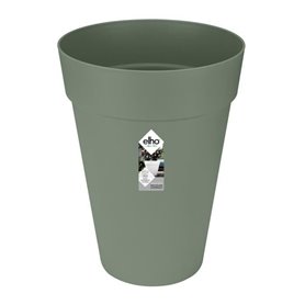 ELHO Loft Urban Pot de fleurs rond Haut 35 - Vert - Ø 34 x H 45 cm - extérieur - 100% recyclé