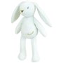 JEMINI Luminou Lapin blanc Peluche lumineuse naturelle fonctionne sans pile+/- 20 cm