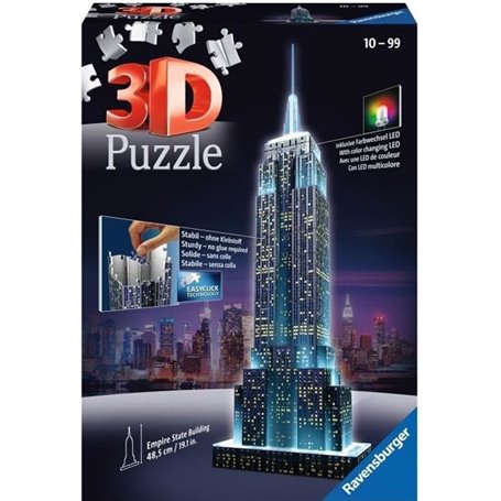 Ravensburger Empire State Building la nuit