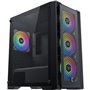 Boitier PC sans alimentation - XIGMATEK Lux M (noir) - Mini tour - Format Micro-ATX