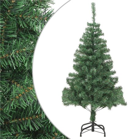 vidaXL Arbre de Noël artificiel avec support 150 cm 380 branches