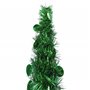 vidaXL Sapin de Noël artificiel escamotable vert 150 cm PET